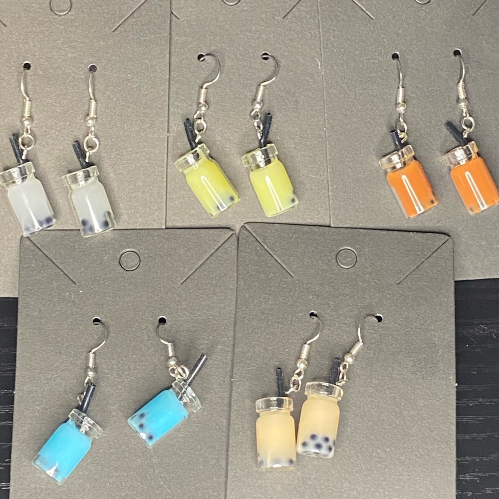 Boba Earrings